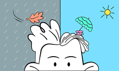 Cheveux d'été